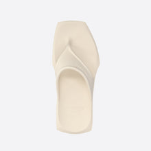 Load image into Gallery viewer, MULEBOY Square X Flip Flop Cream
