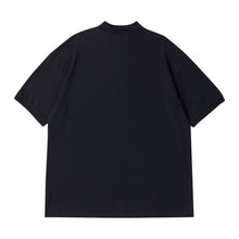 Load image into Gallery viewer, BEYOND CLOSET Collection Line Academy Logo Cotton PK T-Shirt Navy
