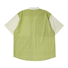 Load image into Gallery viewer, BEYOND CLOSET Collection Line Archive Pattern Cutting Open Collar Shirt Lime
