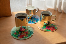 Load image into Gallery viewer, LUYCHO On Flowers Series Tiger Butterfly (Short Cup 250ml)
