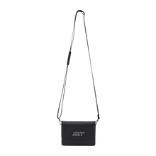 Load image into Gallery viewer, STRETCH ANGELS Flap Mini Cross Bag Black
