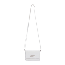 Load image into Gallery viewer, STRETCH ANGELS Flap Mini Cross Bag White
