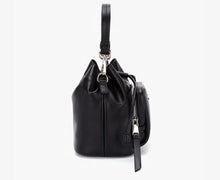 Load image into Gallery viewer, STRETCH ANGELS Small Pico Bucket Bag Black
