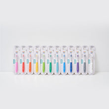 Load image into Gallery viewer, [GGD] The Twelve Toddler Toothbrush 12pcs (VIVID)
