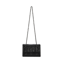 Load image into Gallery viewer, KWANI Lozenge Micro Midlight Black Studded Bag

