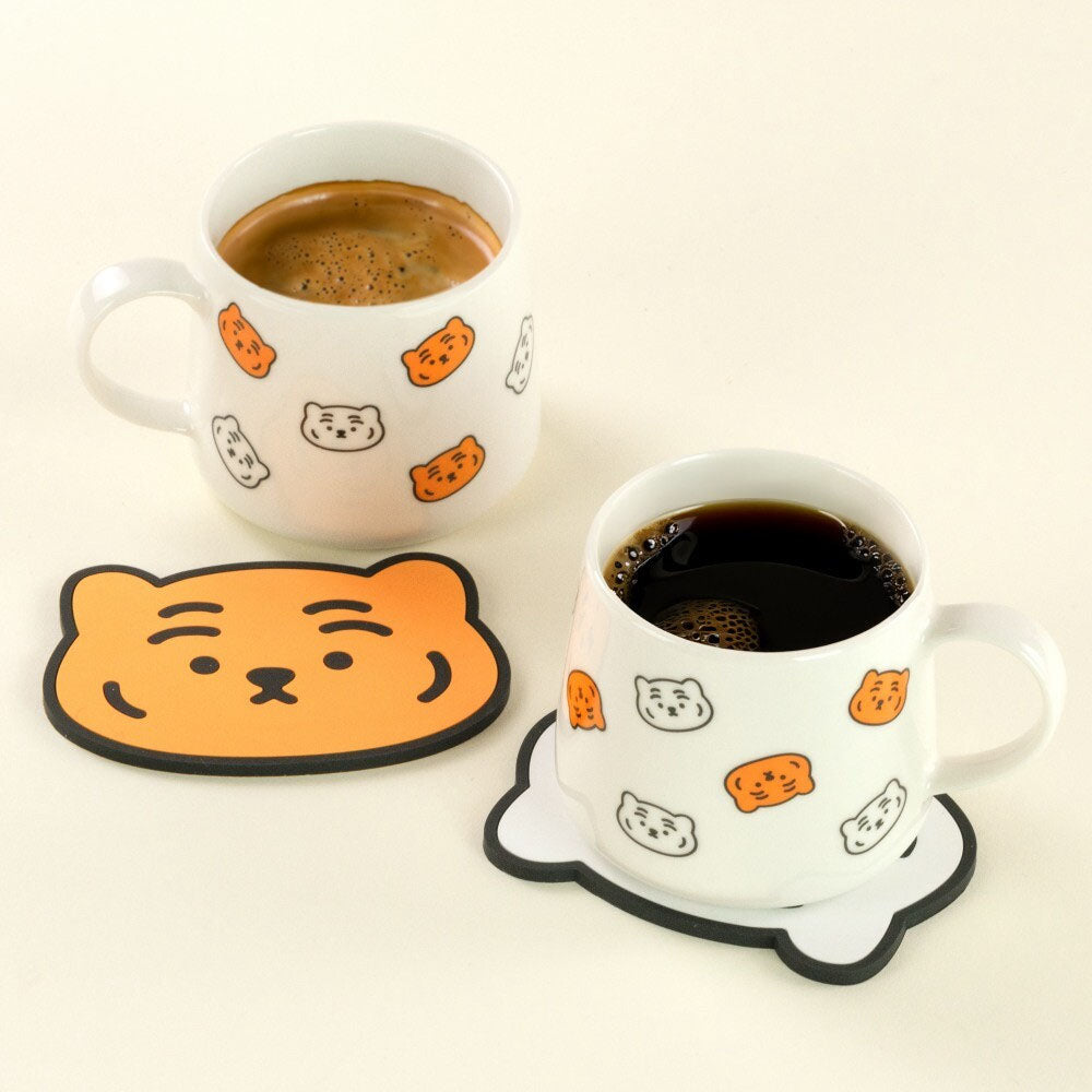 MUZIK TIGER Pattern Mugs 2p Set