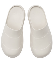 Load image into Gallery viewer, 23.65 Baguette Rubber Clogs Ecru Cream
