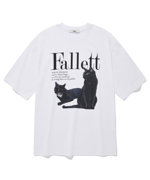 FALLETT Deux Nero Short Sleeve White