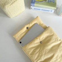 Load image into Gallery viewer, SECOND MORNING Puffy Semo iPad Pouch 2 Types
