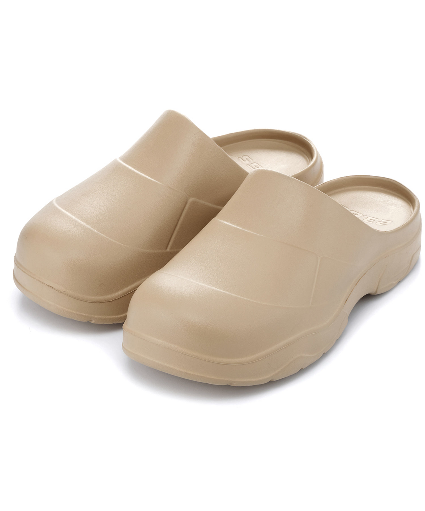 23.65 Baguette Rubber Clogs Camel