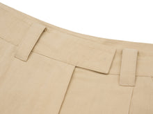 Load image into Gallery viewer, EMKM Bermuda Pants Camel
