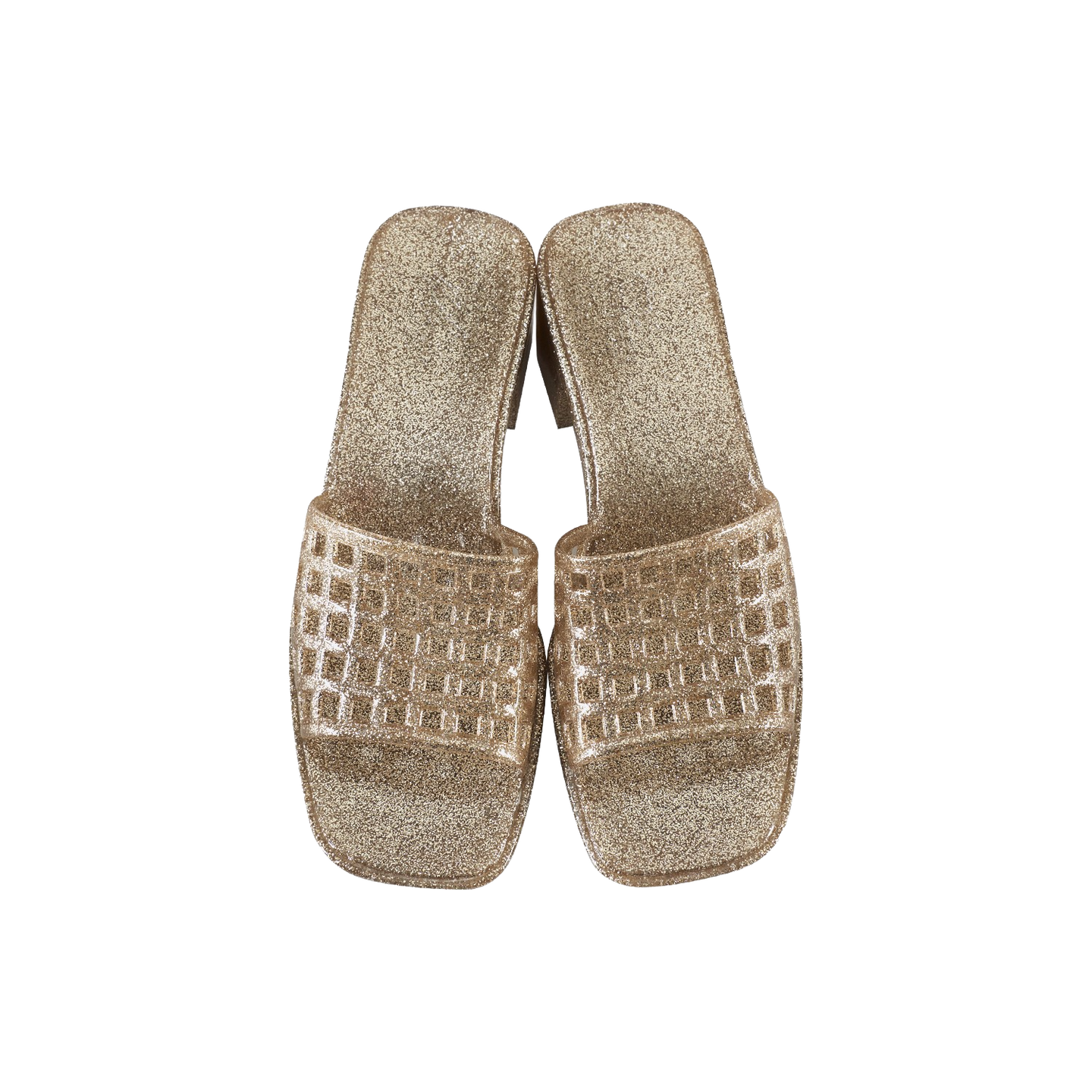 HEAVENLY JELLY Wedge Glitter Gold