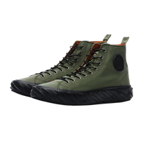 Load image into Gallery viewer, AGE SNEAKERS High Top Water Resistance Khaki
