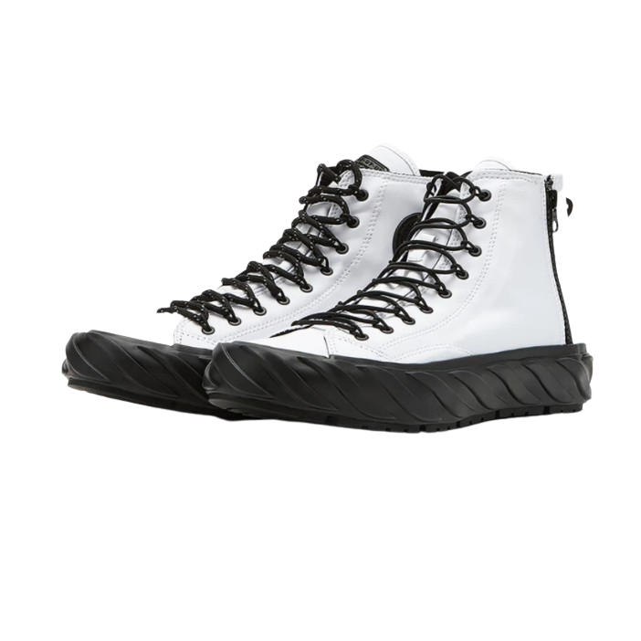 AGE SNEAKERS High Top Water Resistance White