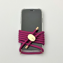 Load image into Gallery viewer, ARNO iPhone Case with Rope Strap Passion pink
