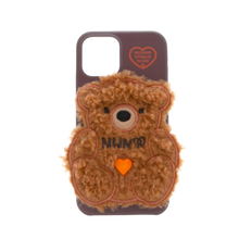 Load image into Gallery viewer, SECOND UNIQUE NAME Sun Case Patch Fleece Bear Maple Brown
